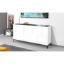 Voir la diapositive 5 : Buffet moderne 4 portes L160cm BARI