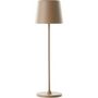 Voir la diapositive 4 : BRILLIANT Lampe a poser LED KAAMI BRILLIANT - Métal et plastique - Cappuccino - 2W - IP44