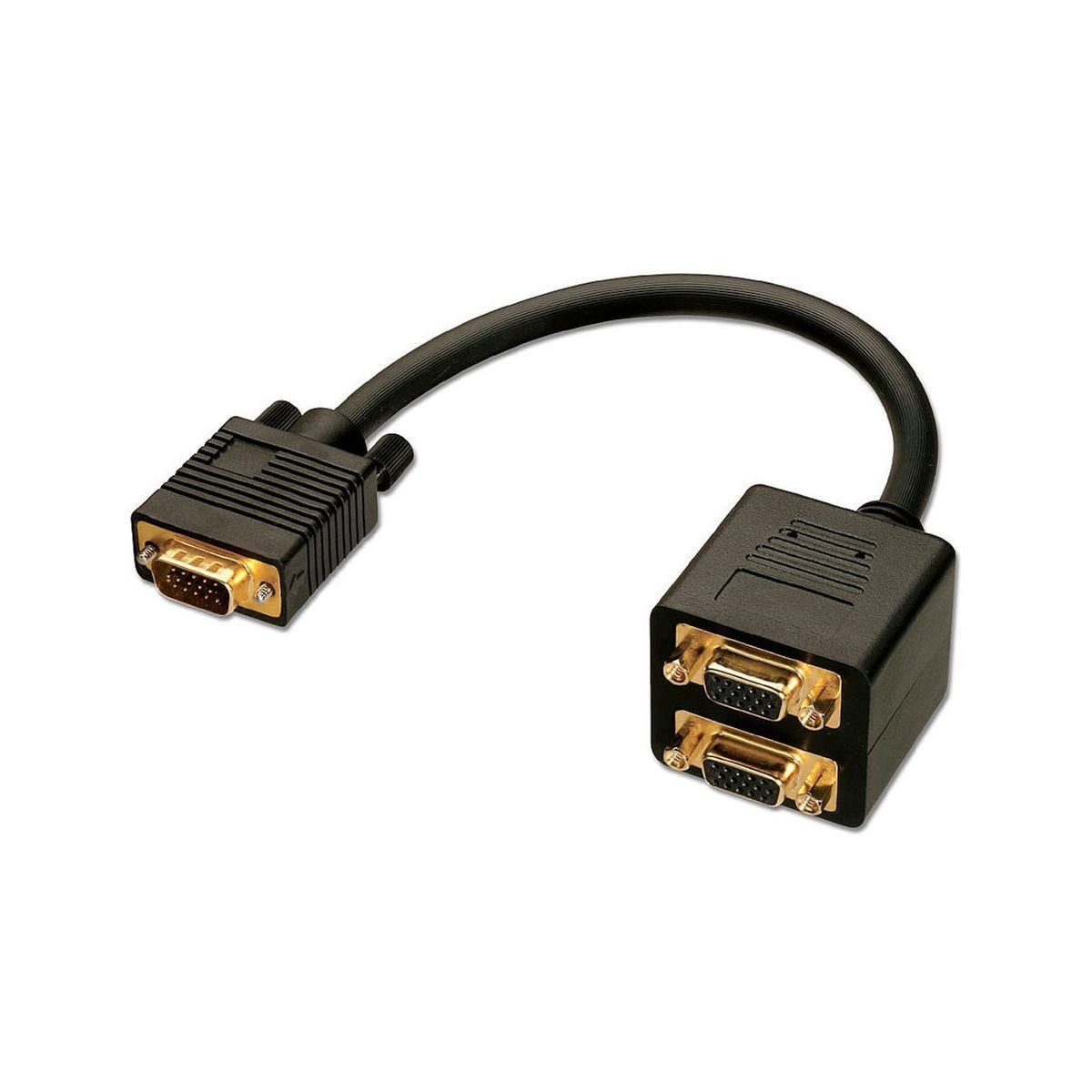 LINDY Lindy 41214 câble VGA 0,18 m VGA (D-Sub) Noir