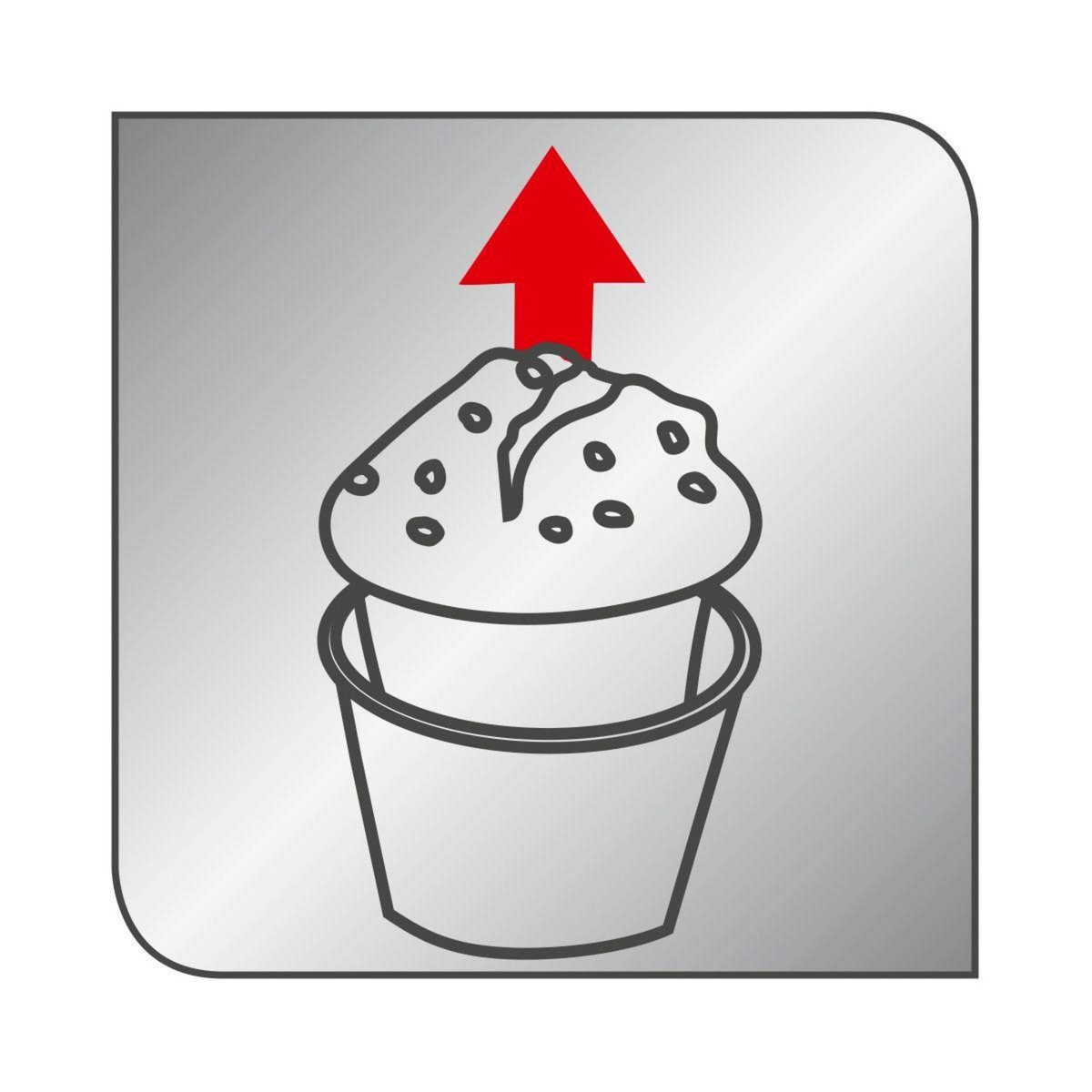 TEFAL Moule à gâteau Creabake support 6 empreintes