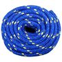 Voir la diapositive 3 : VIDAXL Corde de bateau Bleu 20 mm 25 m Polypropylene