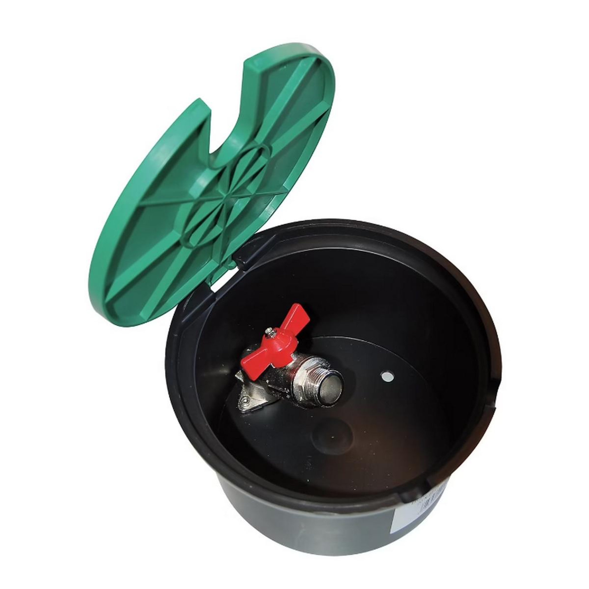 Voir la diapositive 3 : Jardibric Bouche d'arrosage plastique - E1140