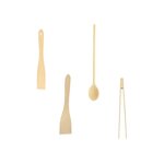 Fackelmann Ensemble de 4 ustensiles de cuisine Fackelmann Boisselerie