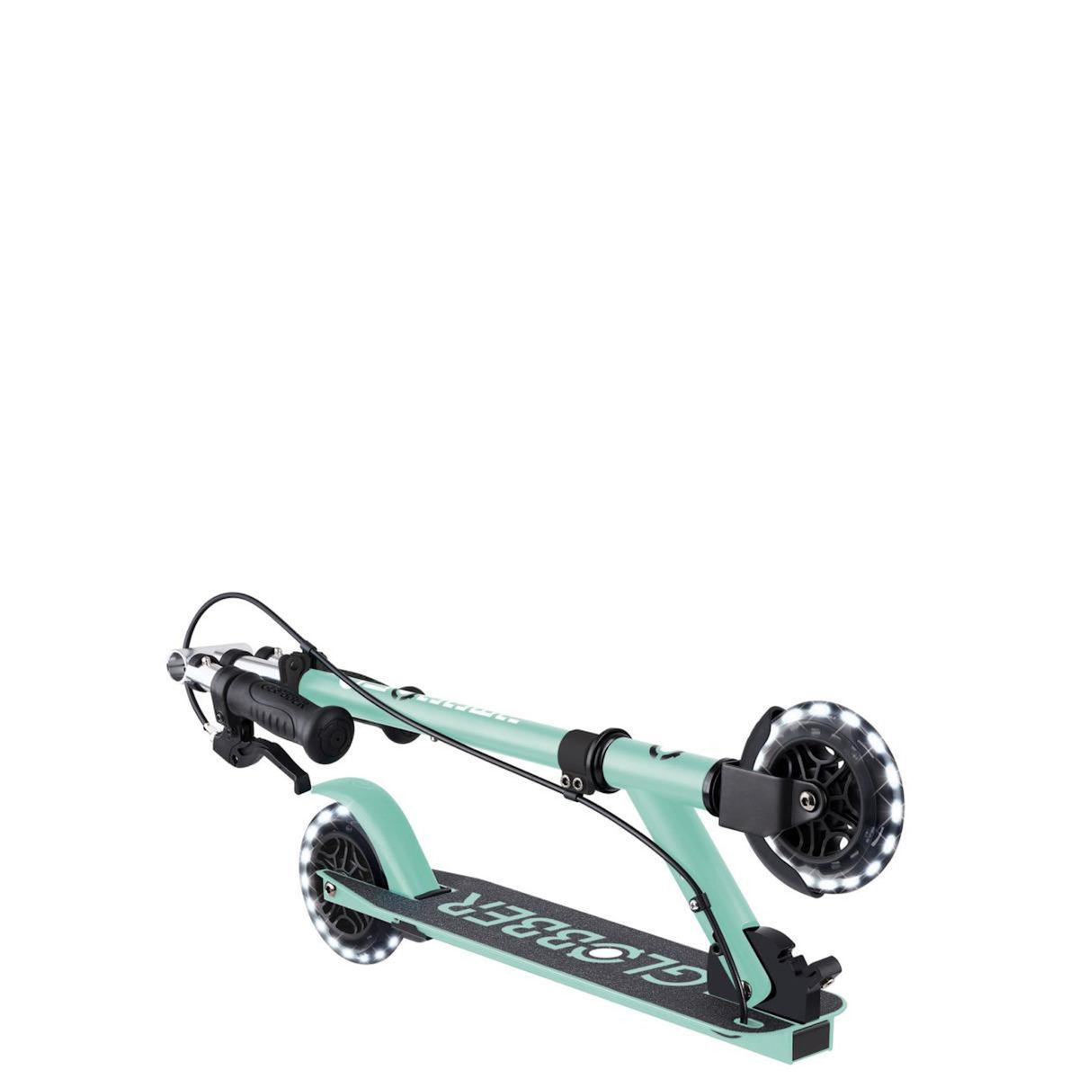 Globber Trottinette Flow Element Junior Lights menthe noir