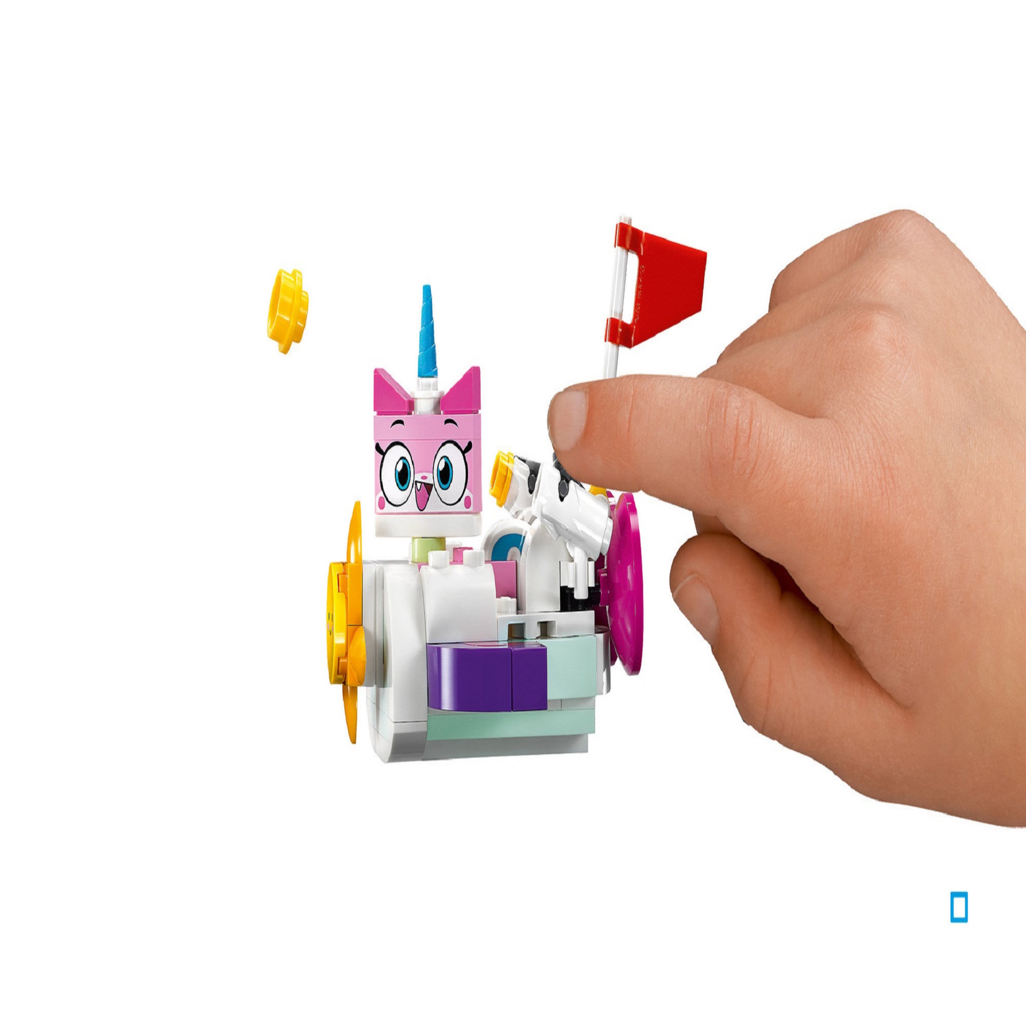 Voir la diapositive 3 : LEGO Unikitty! 41451 - La voiture dans les nuages de Unikitty