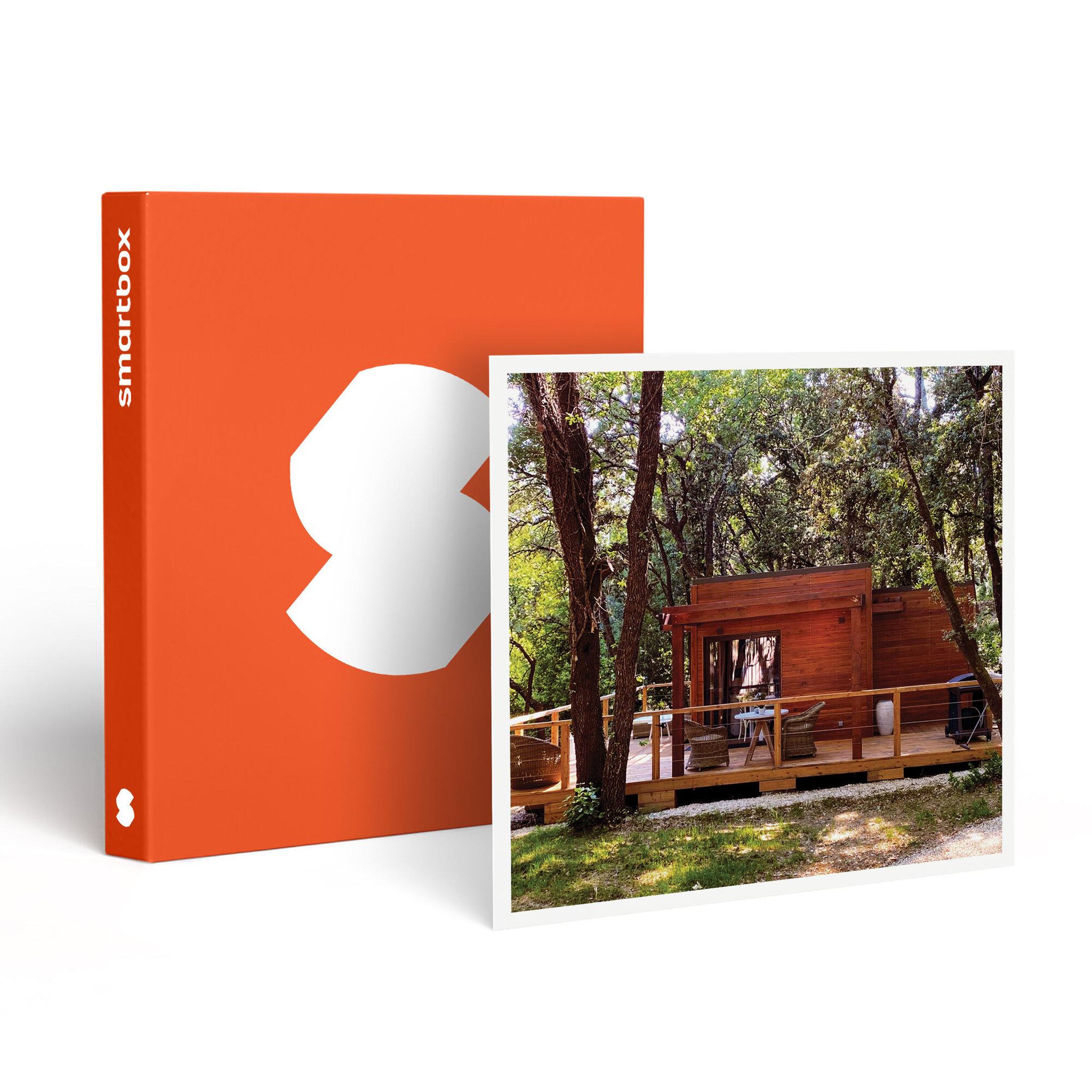 Smartbox Échappée de 3 jours en lodge avec bain bouillonnant et vtt près de nîmes - coffret cadeau séjour