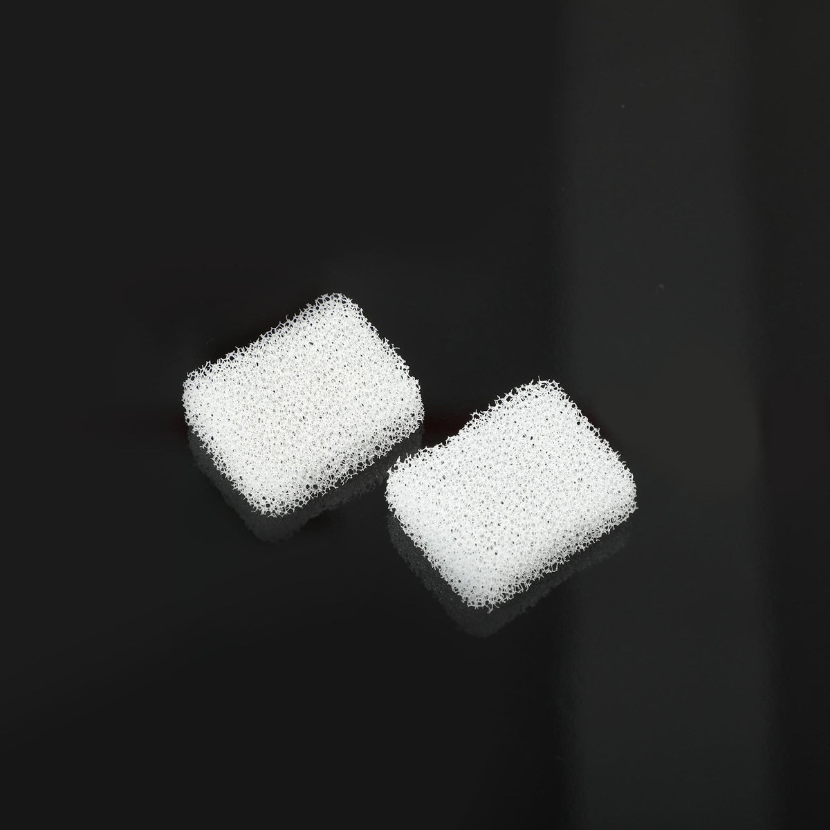 PAWHUT Filtre fontaine eau chat 16 pcs triple système de filtration blanc