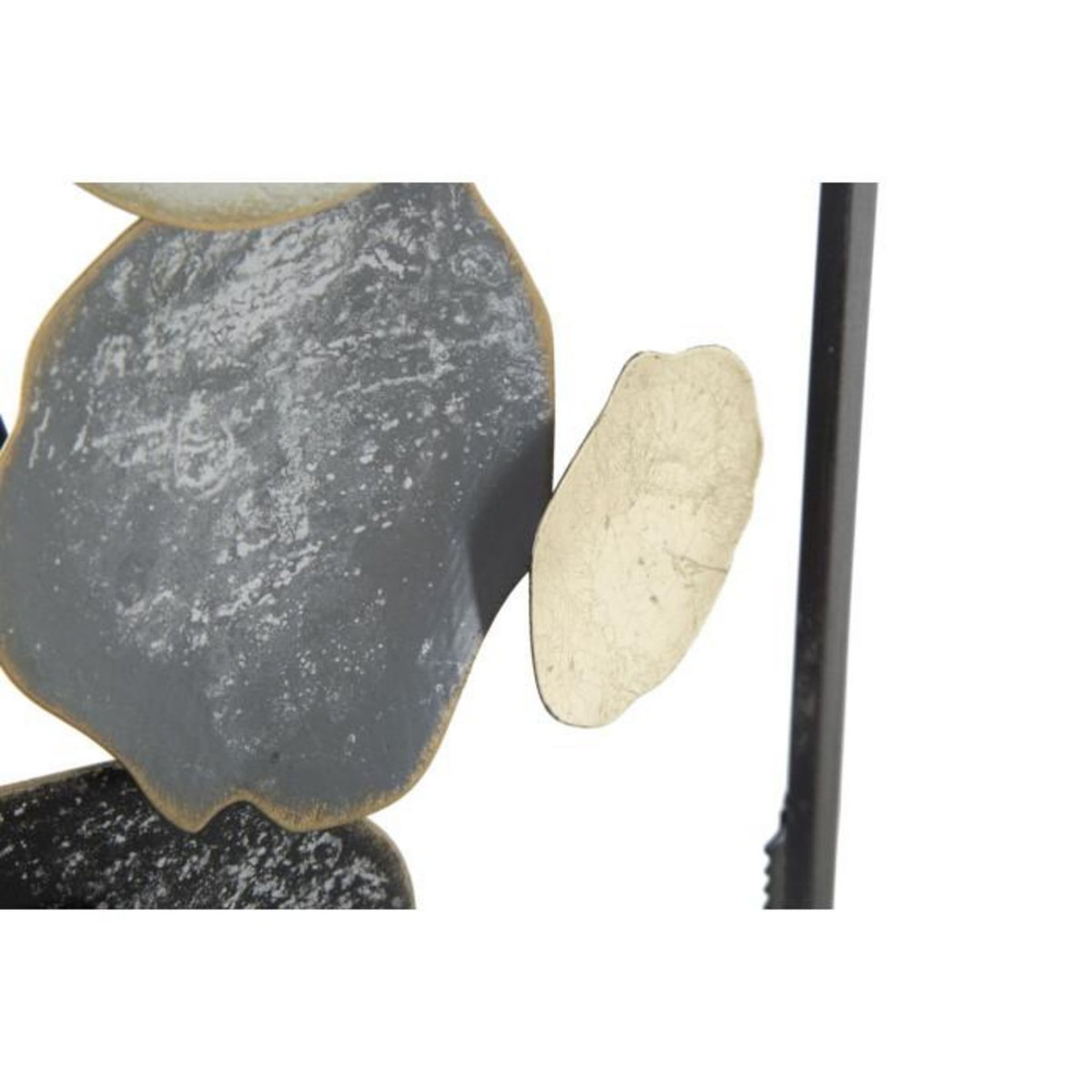 Paris Prix Décoration Murale Encadrée en Métal  Dixy  74cm Multicolore