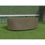 Voir la diapositive 2 : Nortene Housse de protection pour table ovale COVERTOP - Taupe - 230 x 130 x 70 cm