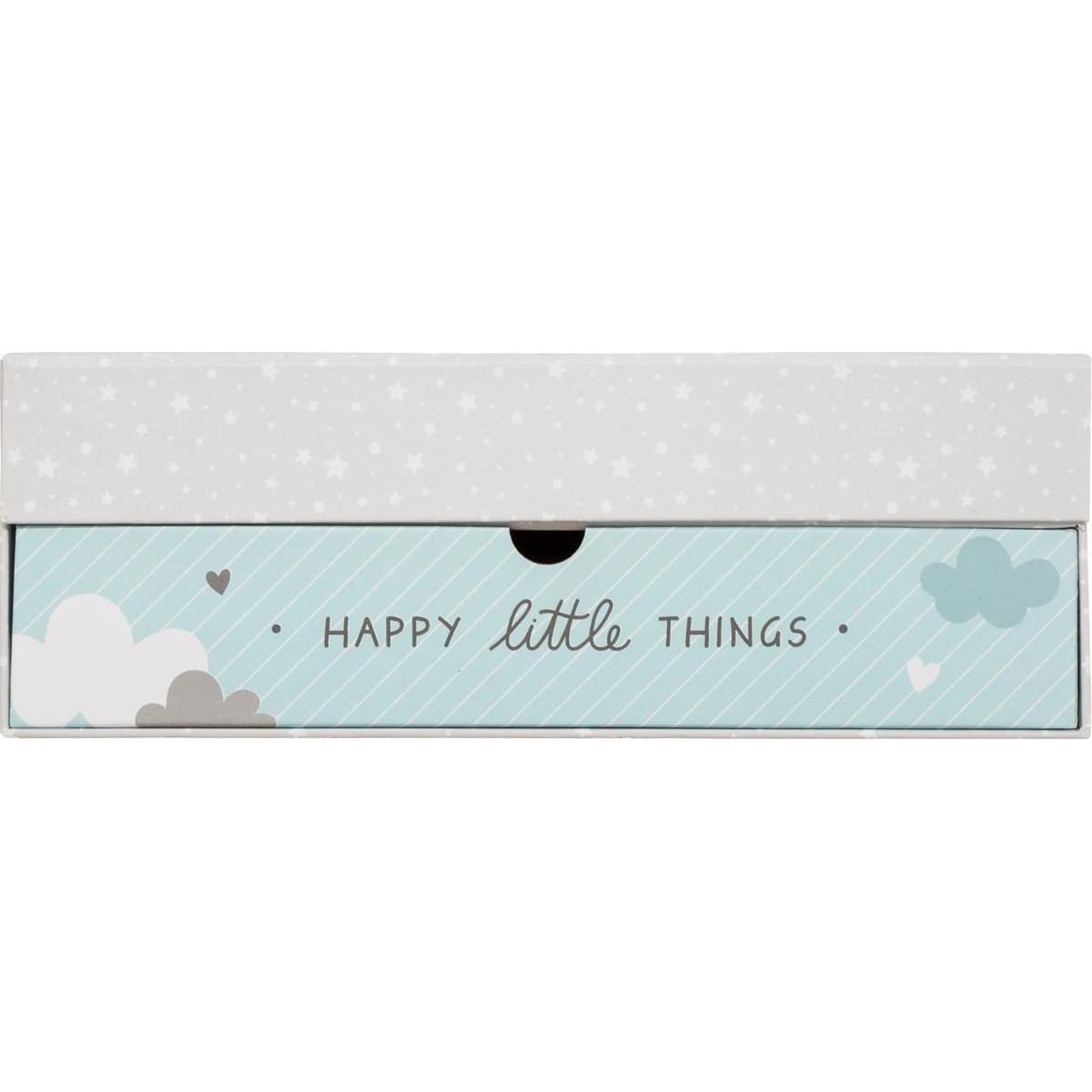 Voir la diapositive 2 : Atmosphera Kids Coffret Cadeaux Enfant 3 Pièces  Love  28cm Bleu