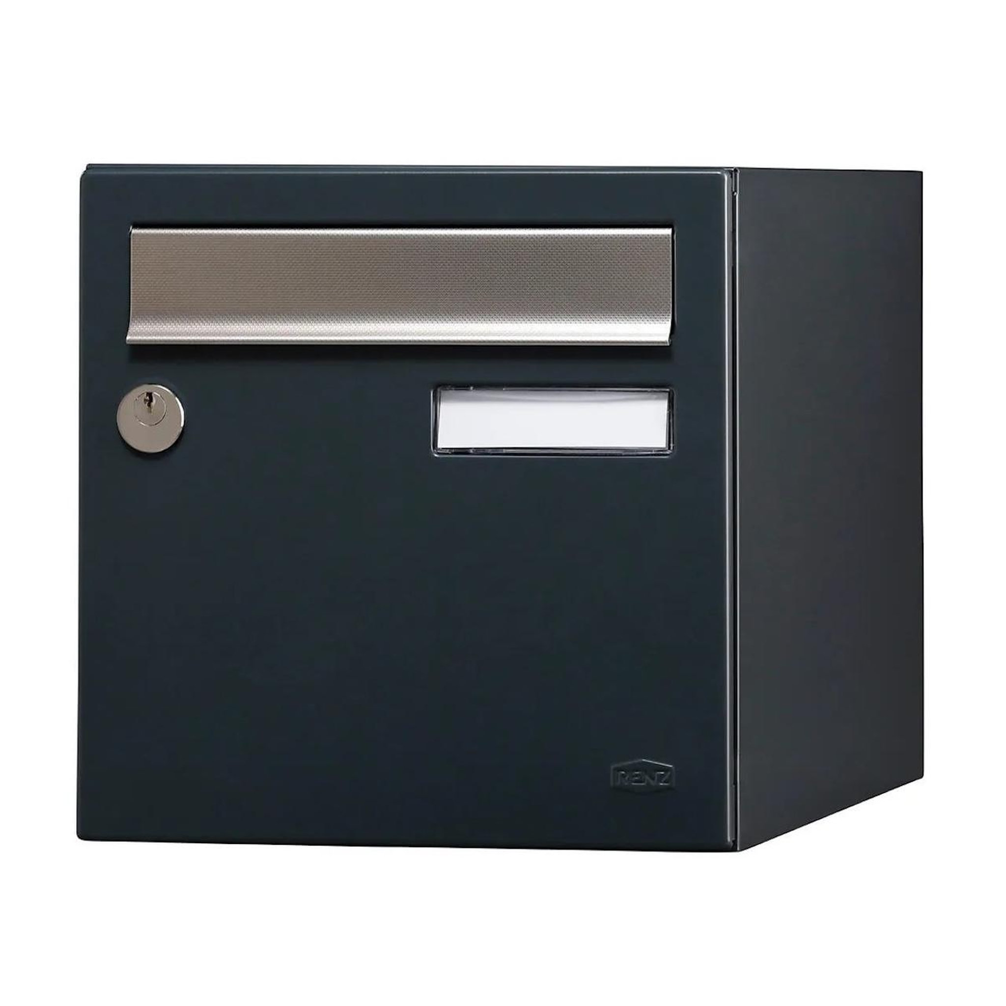 RENZ Boîte aux lettres - 2 portes extérieur - Allure - acier anthracite mat