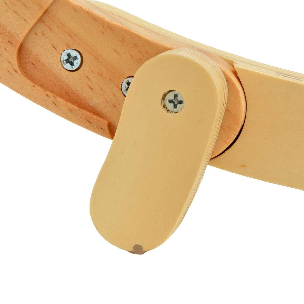 LOVE STORY Hamac à bascule pour chat Fluffy en laine bouclée - Ecru