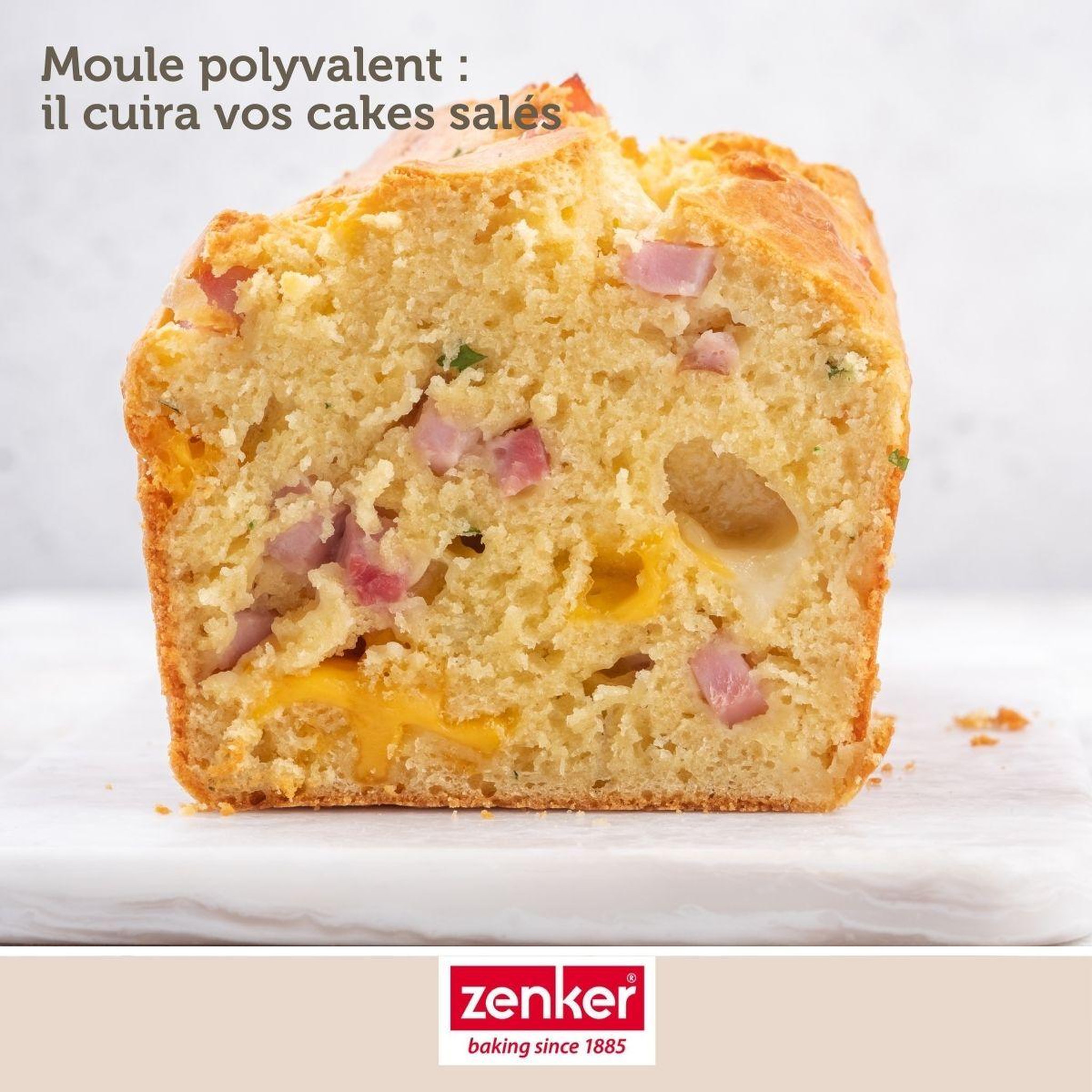 Voir la diapositive 5 : ZENKER Lot de 2 moules à cakes 30 x 11,5 cm zenker silver