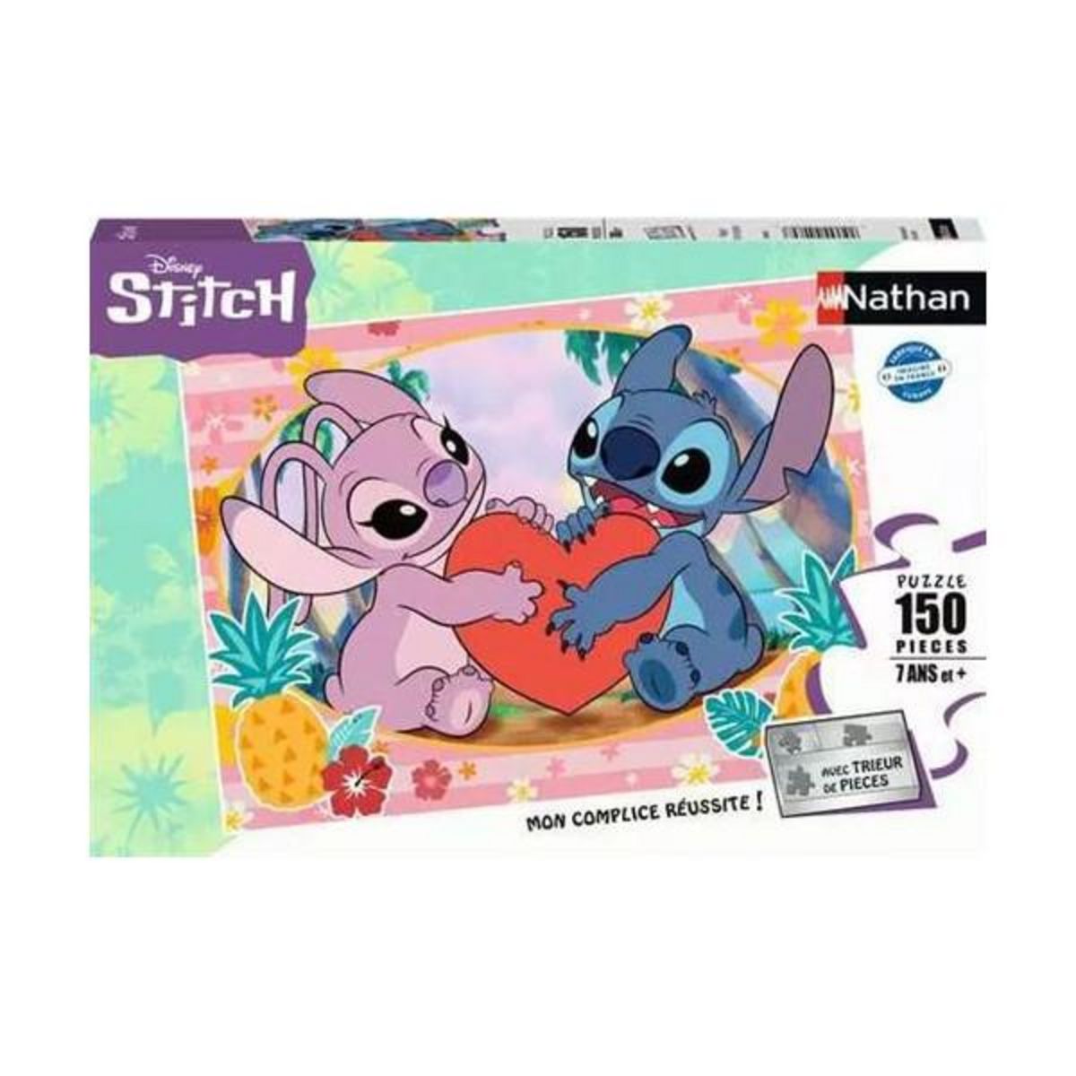 Nathan Puzzle 150 pièces Nathan Moment en amoureux Disney Stitch