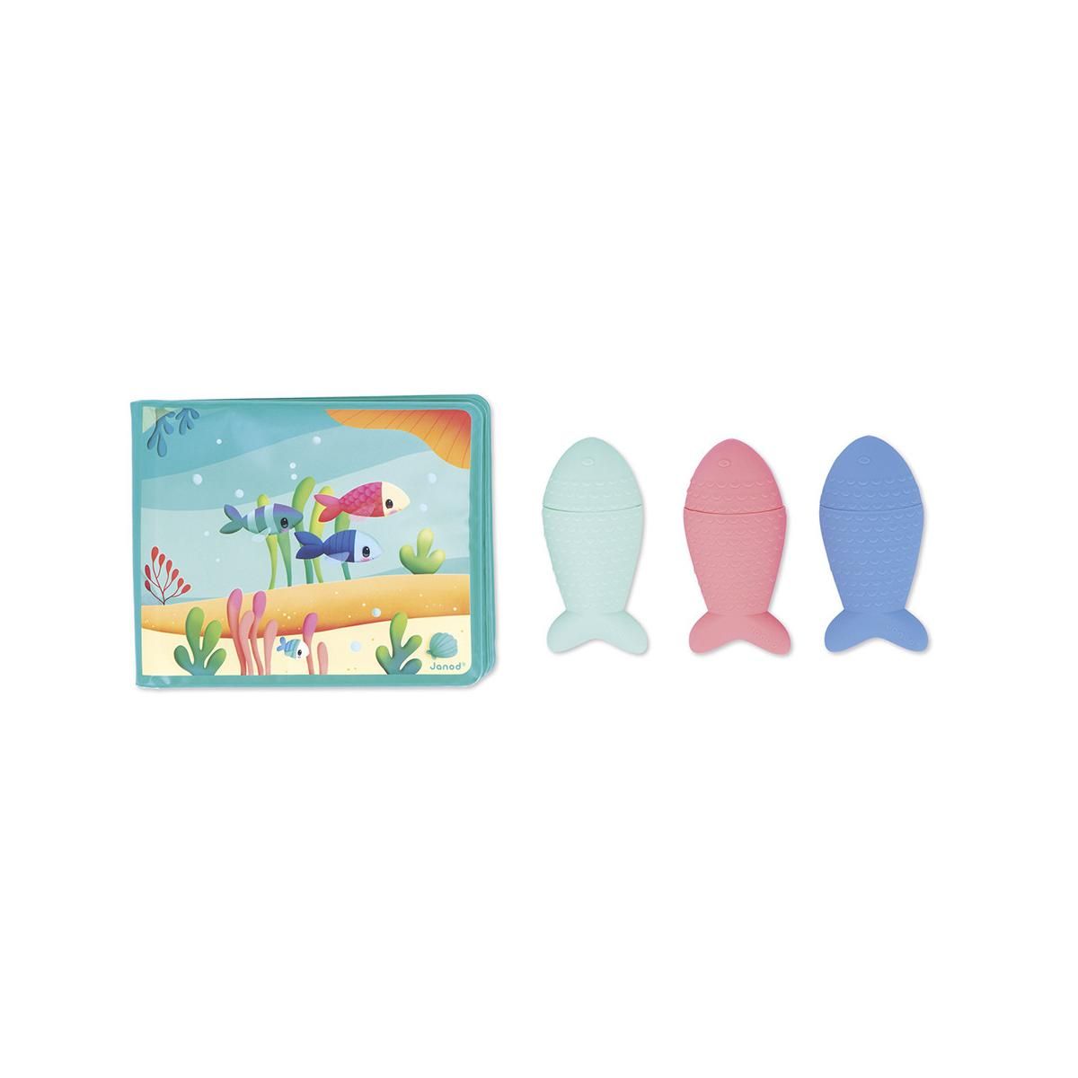 Juratoys-Janod Livre pour bain La fete sous l ocean