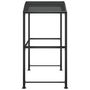 Voir la diapositive 4 : VIDAXL Gazebo BBQ et etageres laterales anthracite 210x114x230cm acier