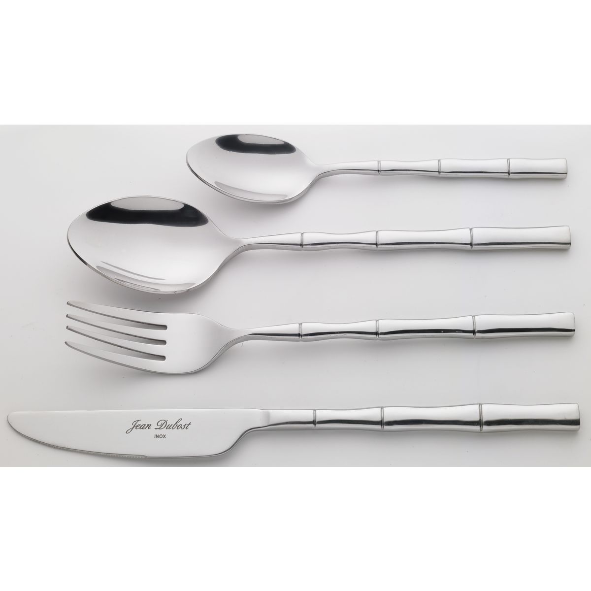 JEAN DUBOST Ménagère 24 pièces NEW BAMBOU