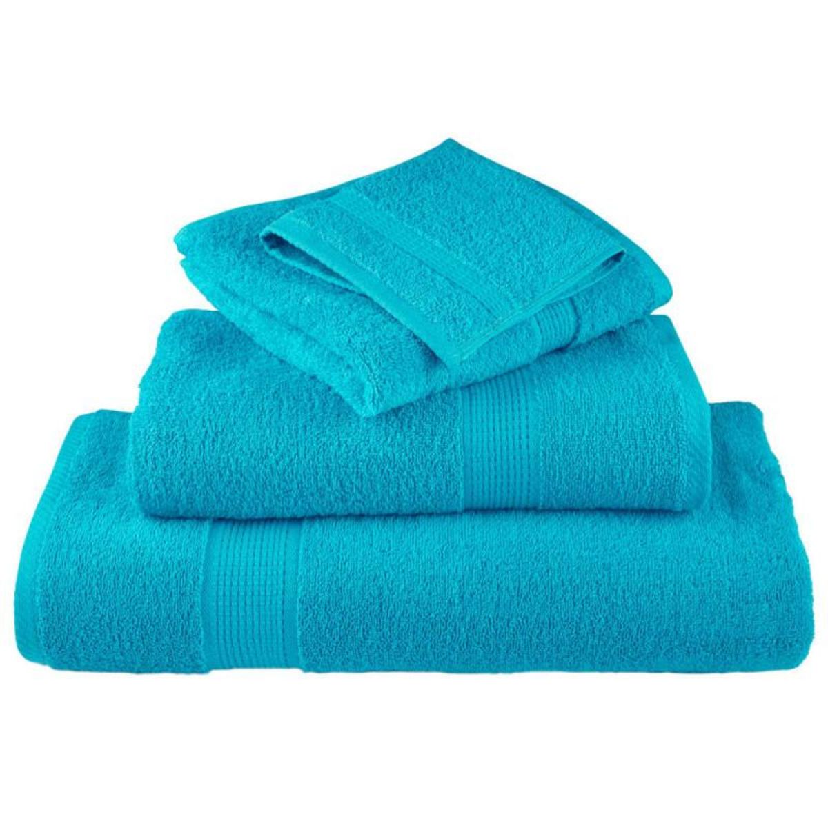 VIDAXL Essuie mains de qualité supérieure SOLUND 2 pcs turquoise