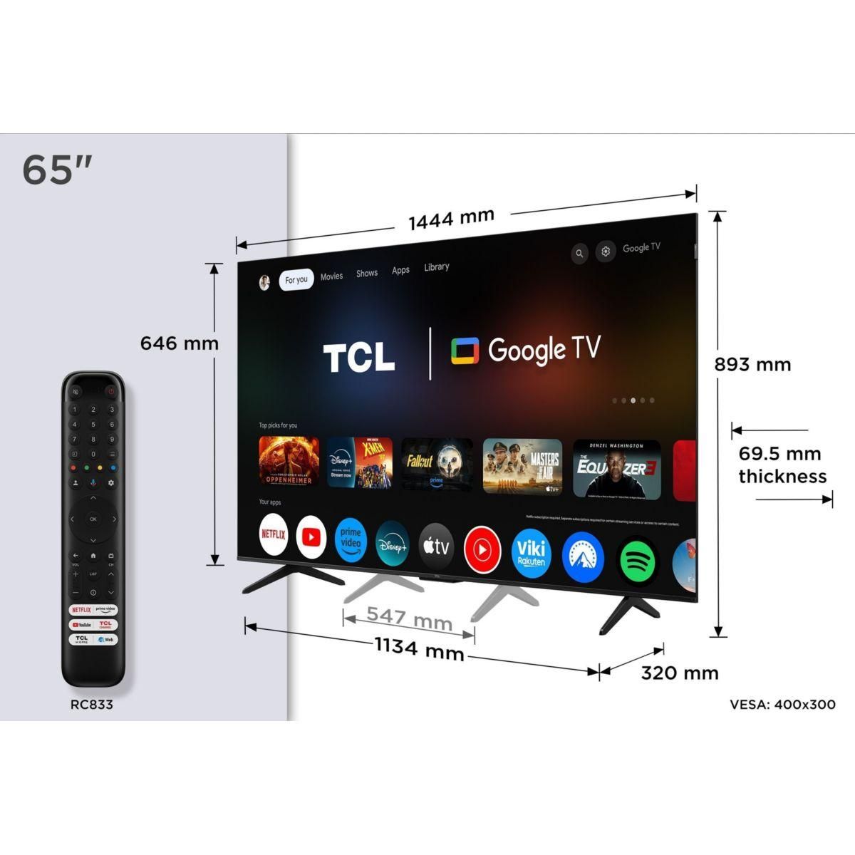 TCL TV QLED 65P79K 2025