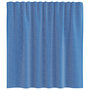 Voir la diapositive 4 : VIDAXL Rideaux en voile avec boucles 2 pcs bleu royal 140x140 cm