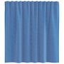 Voir la diapositive 4 : VIDAXL Rideaux en voile avec boucles 2 pcs bleu royal 140x140 cm