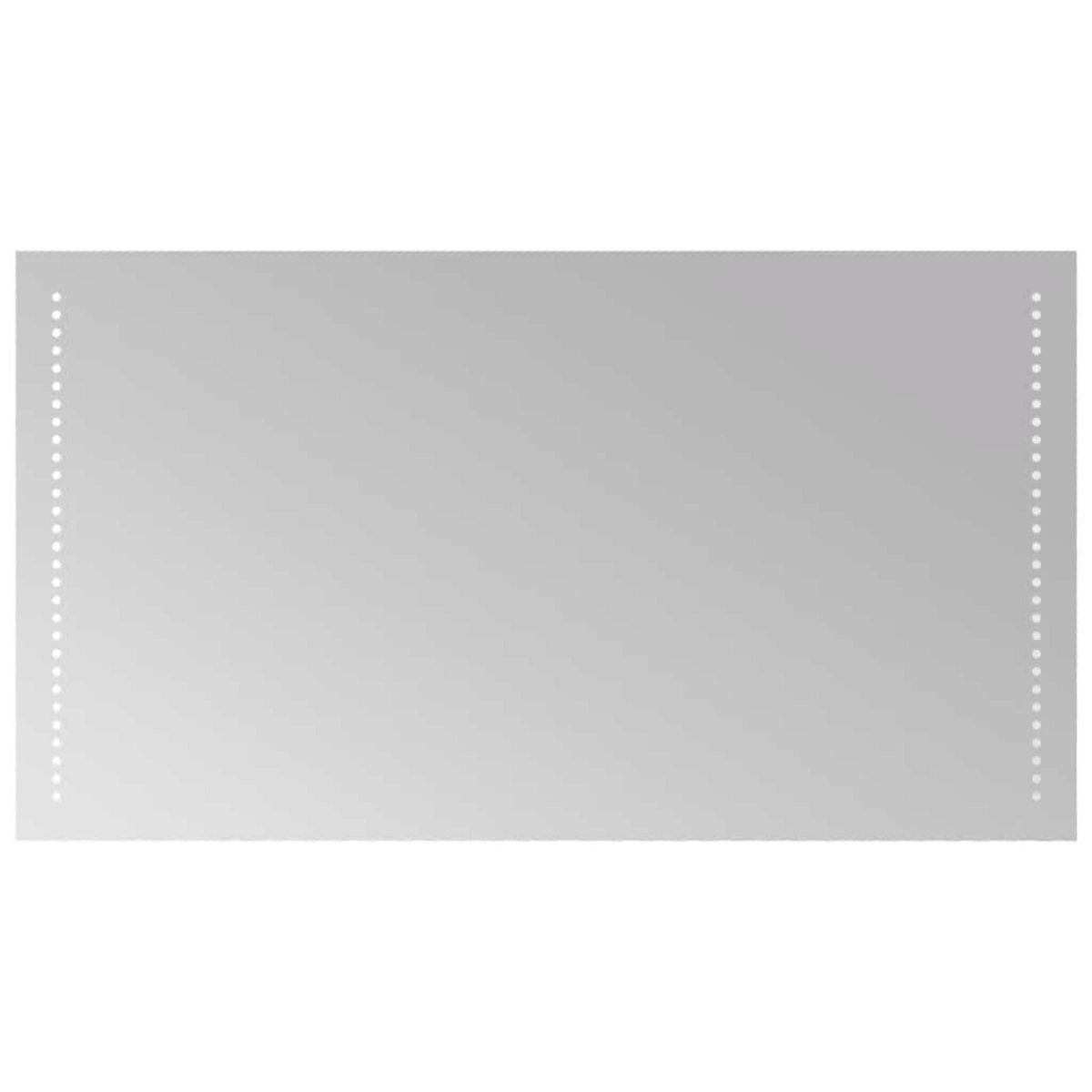 VIDAXL Miroir de salle de bain a LED 90x50 cm