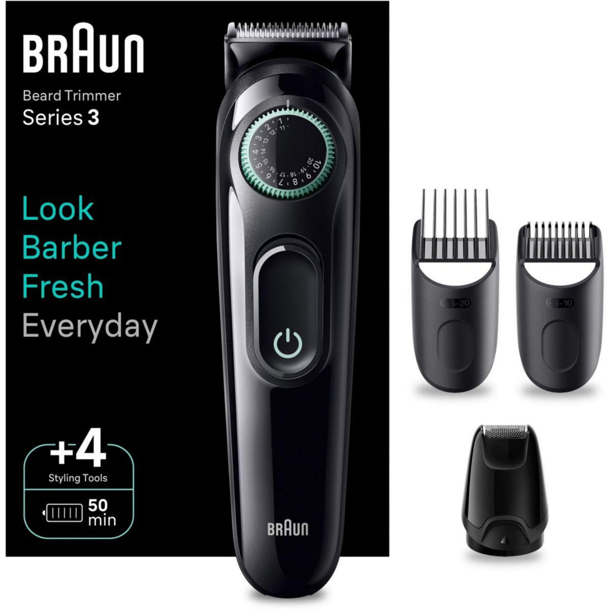BRAUN Tondeuse barbe BT3421