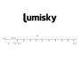 Voir la diapositive 5 : Lumisky Guirlande lumineuse VINTY Gris Acier 6m