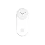 Karlsson Horloge à balancier pendulum design Charm - H. 50 cm - Blanc