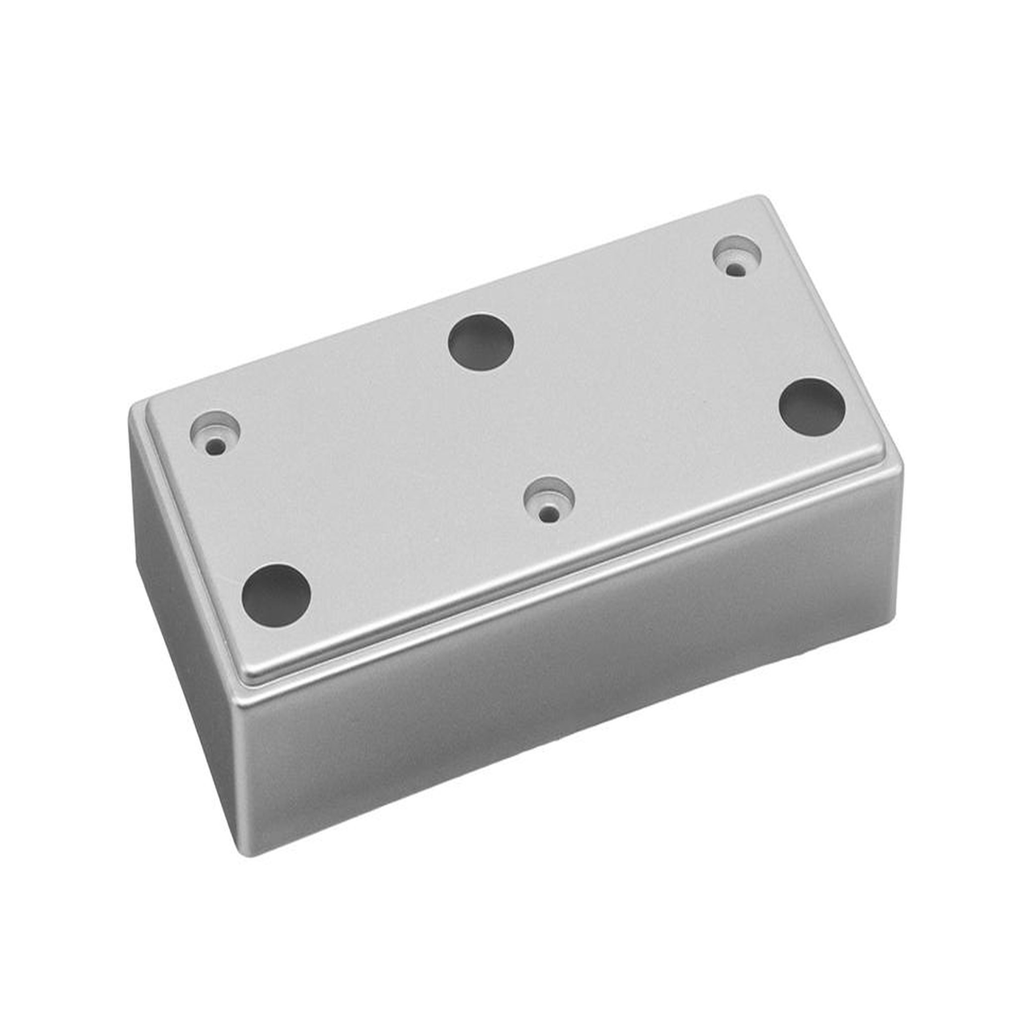 CENTRALE BRICO Pied de meuble 6838-120x60mm chrome satiné