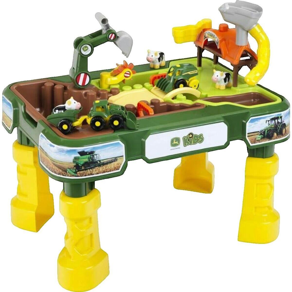 Klein Table d'activité John Deere KLEIN multi jeux sable et eau