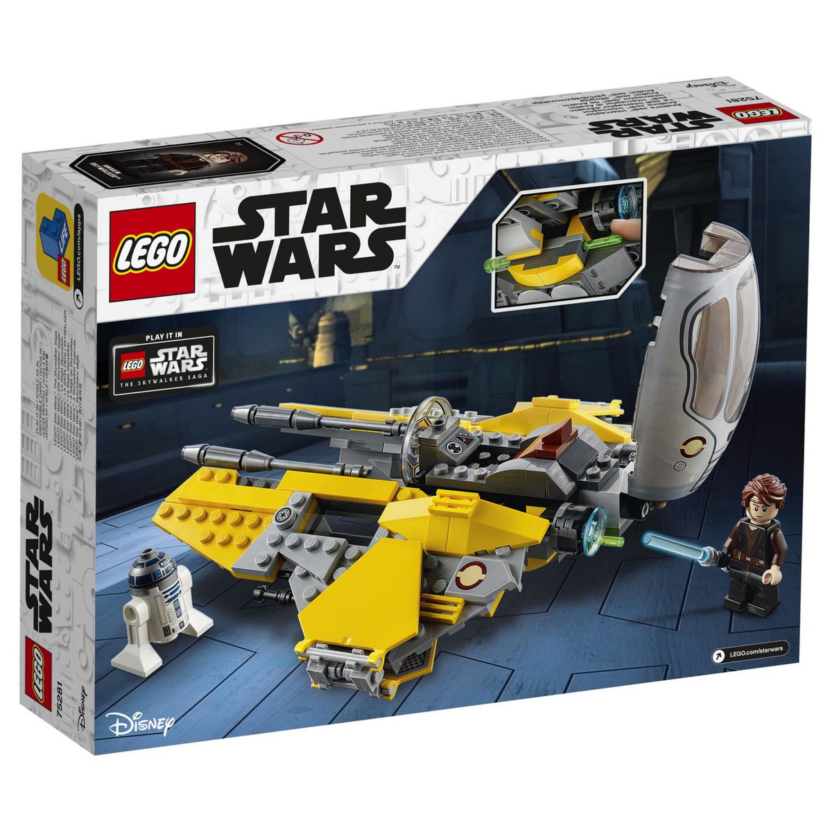 LEGO Star Wars 75281 - L'intercepteur Jedi d'Anakin