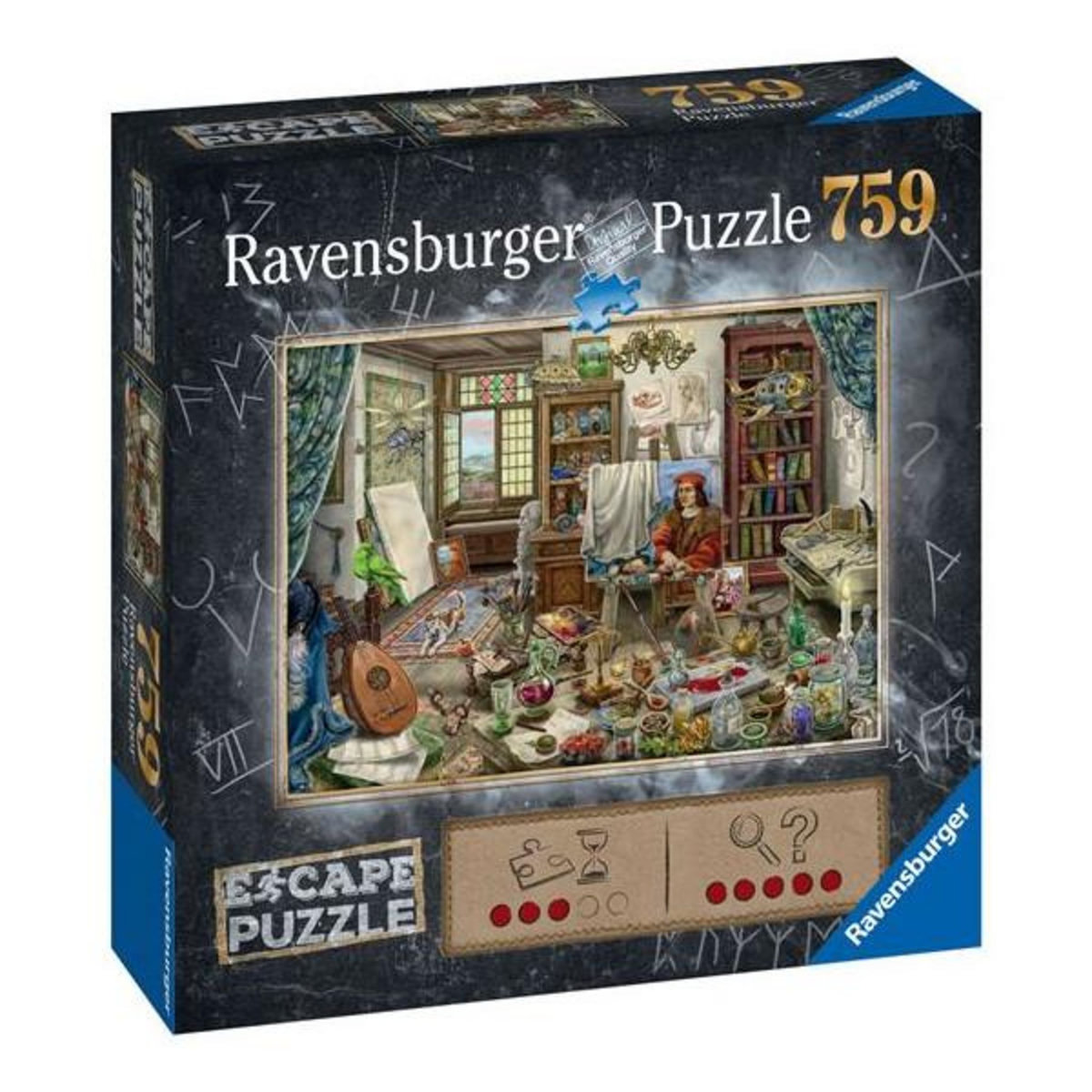 RAVENSBURGER Puzzle 759 pièces Ravensburger Atelier d'artiste