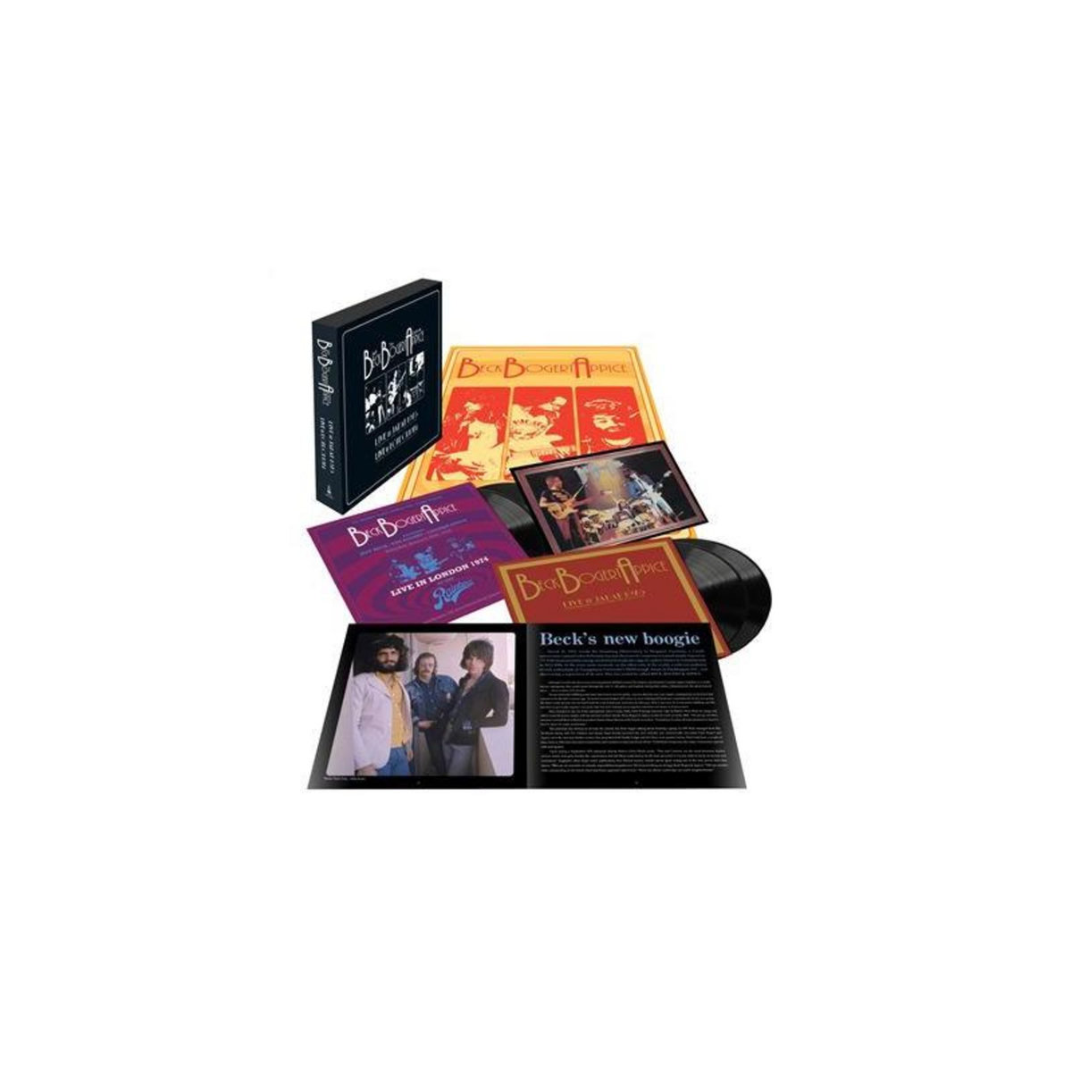 Live In Japan 1973, Live In London 1974 Édition Deluxe Limitée Coffret