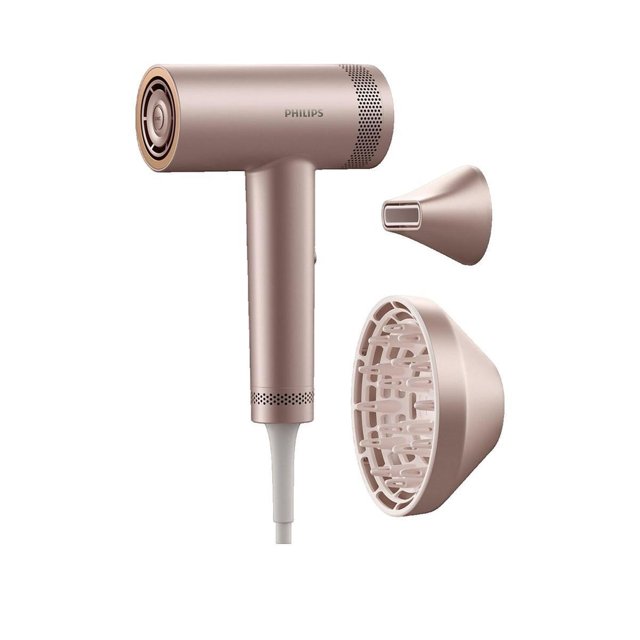 Philips Sèche-cheveux Philips BHD837/10 Champagne avec technologie ionique