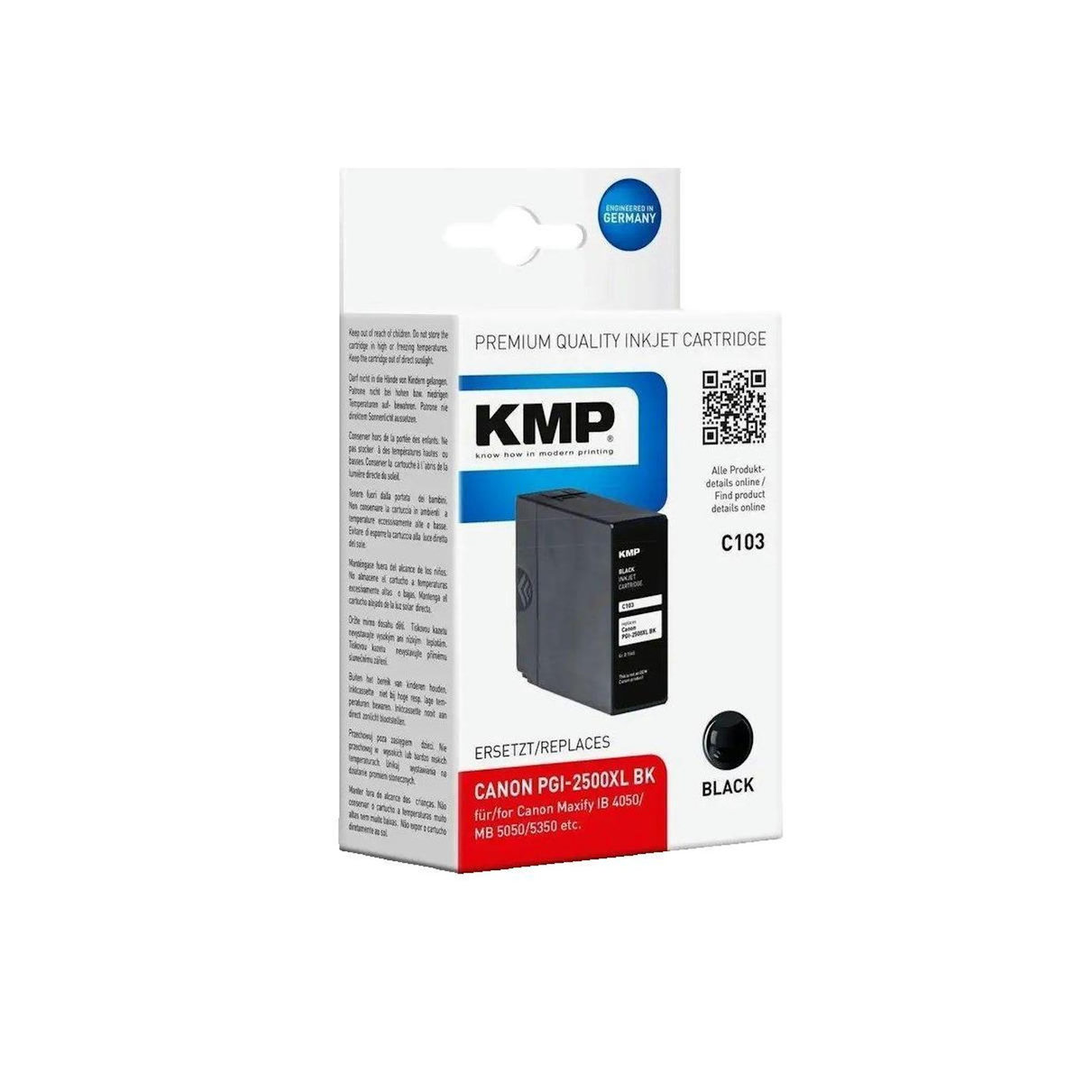 Canon Cartouche d'encre KMP C103 noire compatible