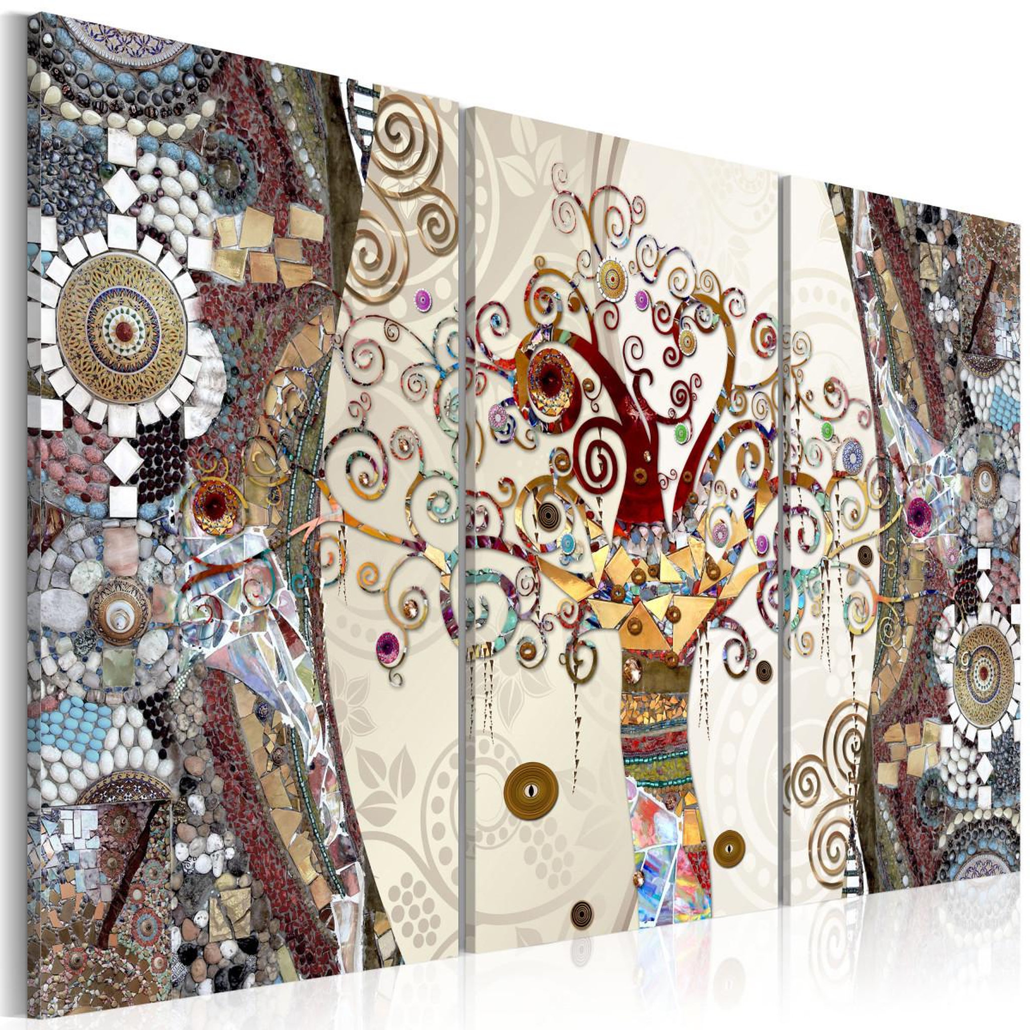 Voir la diapositive 1 : Paris Prix Tableau Imprimé  Mosaic Tree