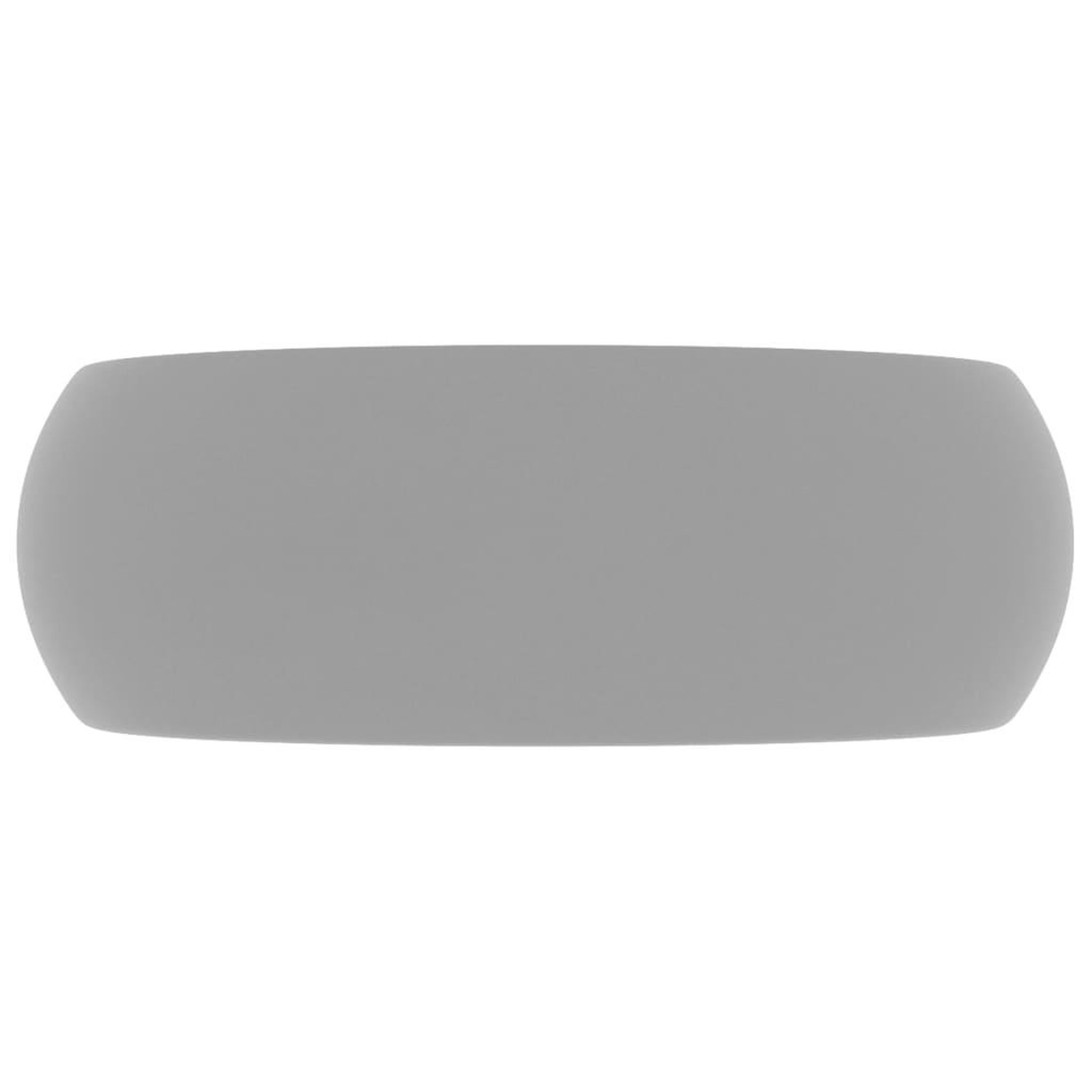 Voir la diapositive 4 : VIDAXL Lavabo rond de luxe Gris clair mat 40x15 cm Ceramique