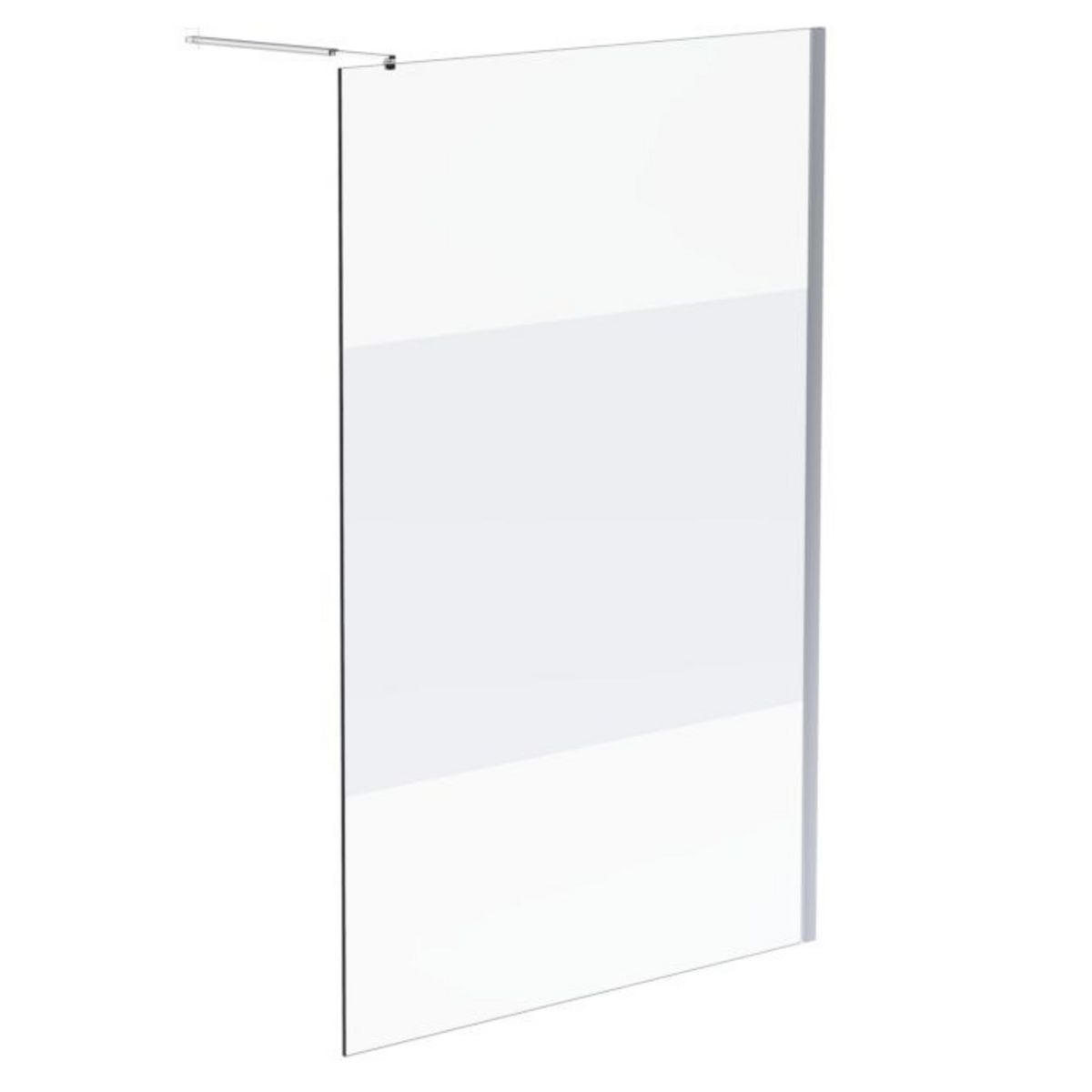 Aurlane Paroi de douche Parma 140 - Verre dépoli