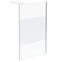 Voir la diapositive 4 : Aurlane Paroi de douche Parma 140 - Verre dépoli