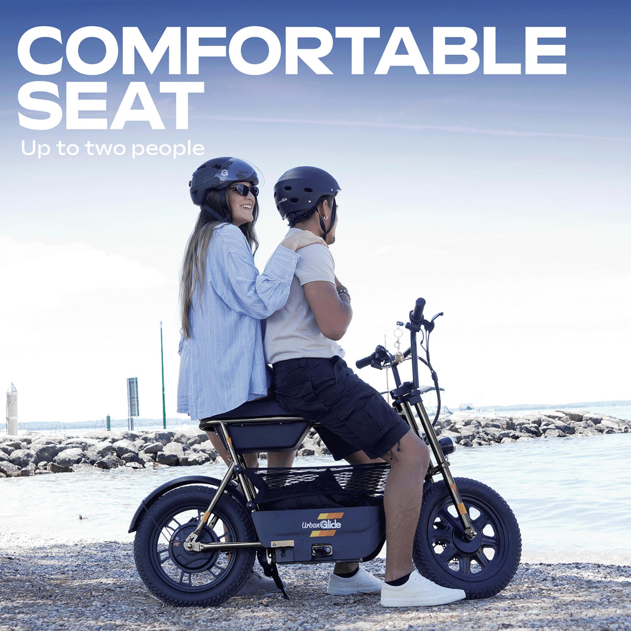 Voir la diapositive 4 : URBANGLIDE Draisienne Électrique Adulte Thunder 160 – Moteur 1100W - Autonomie Jusqu'a 30 km - Pneu 16  FATBIKE - Batterie 42V/7,8Ah - Poids 28Kg