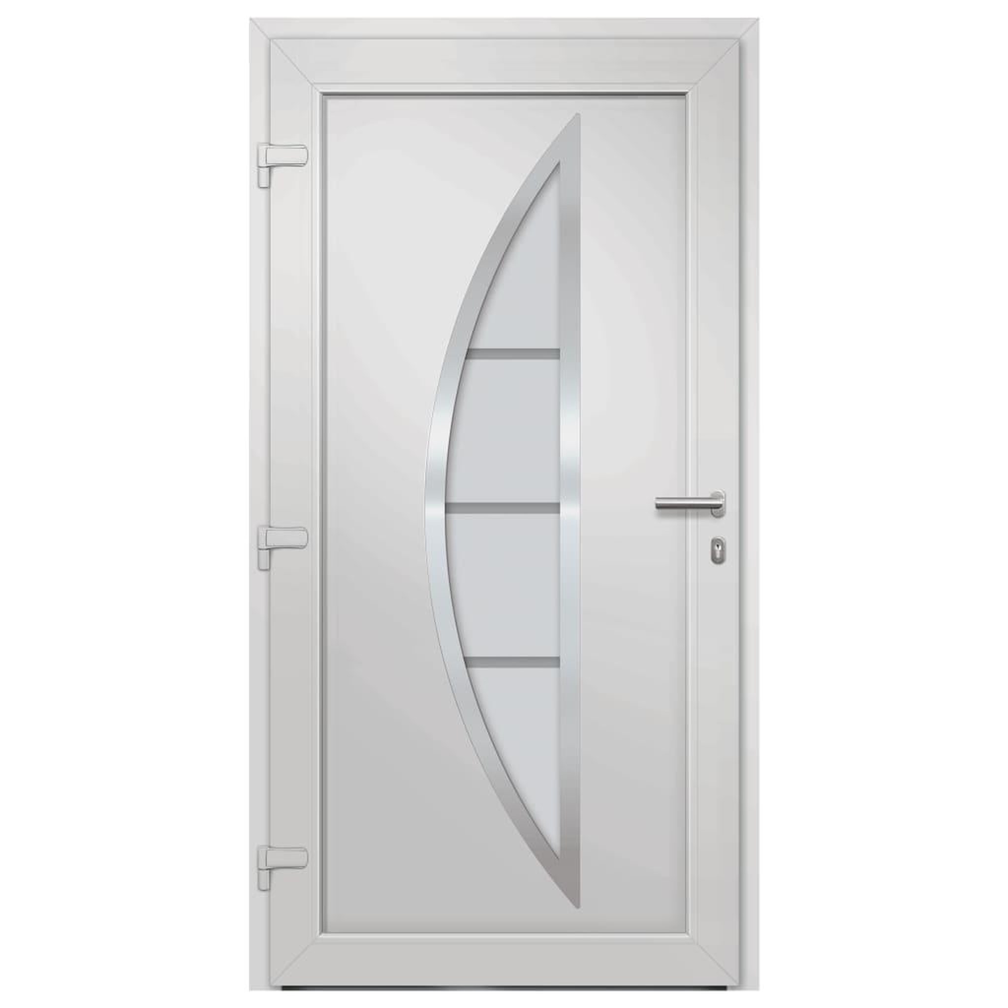 Voir la diapositive 5 : VIDAXL Porte d'entree Anthracite 98x208 cm