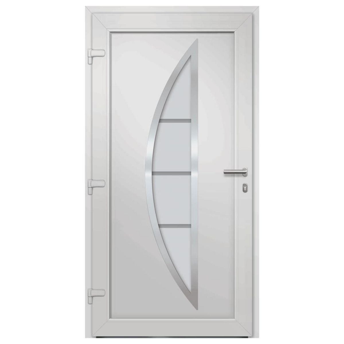 VIDAXL Porte d'entree Anthracite 98x208 cm