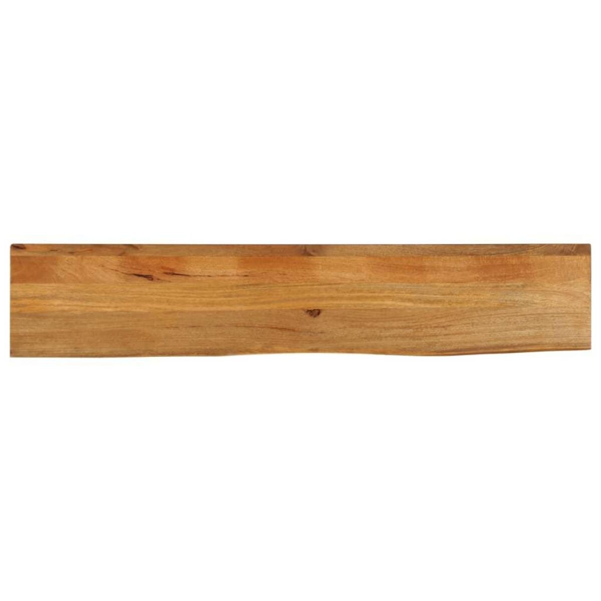 VIDAXL Dessus de table a bord vivant 160x40x2,5cm bois massif manguier