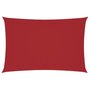 Voir la diapositive 2 : VIDAXL Voile de parasol tissu oxford rectangulaire 2x4 m rouge