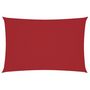 Voir la diapositive 2 : VIDAXL Voile de parasol tissu oxford rectangulaire 2x4 m rouge