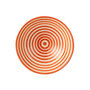 Voir la diapositive 2 : Paris Prix Saladier en Céramique  Granada Rayure  40cm Orange