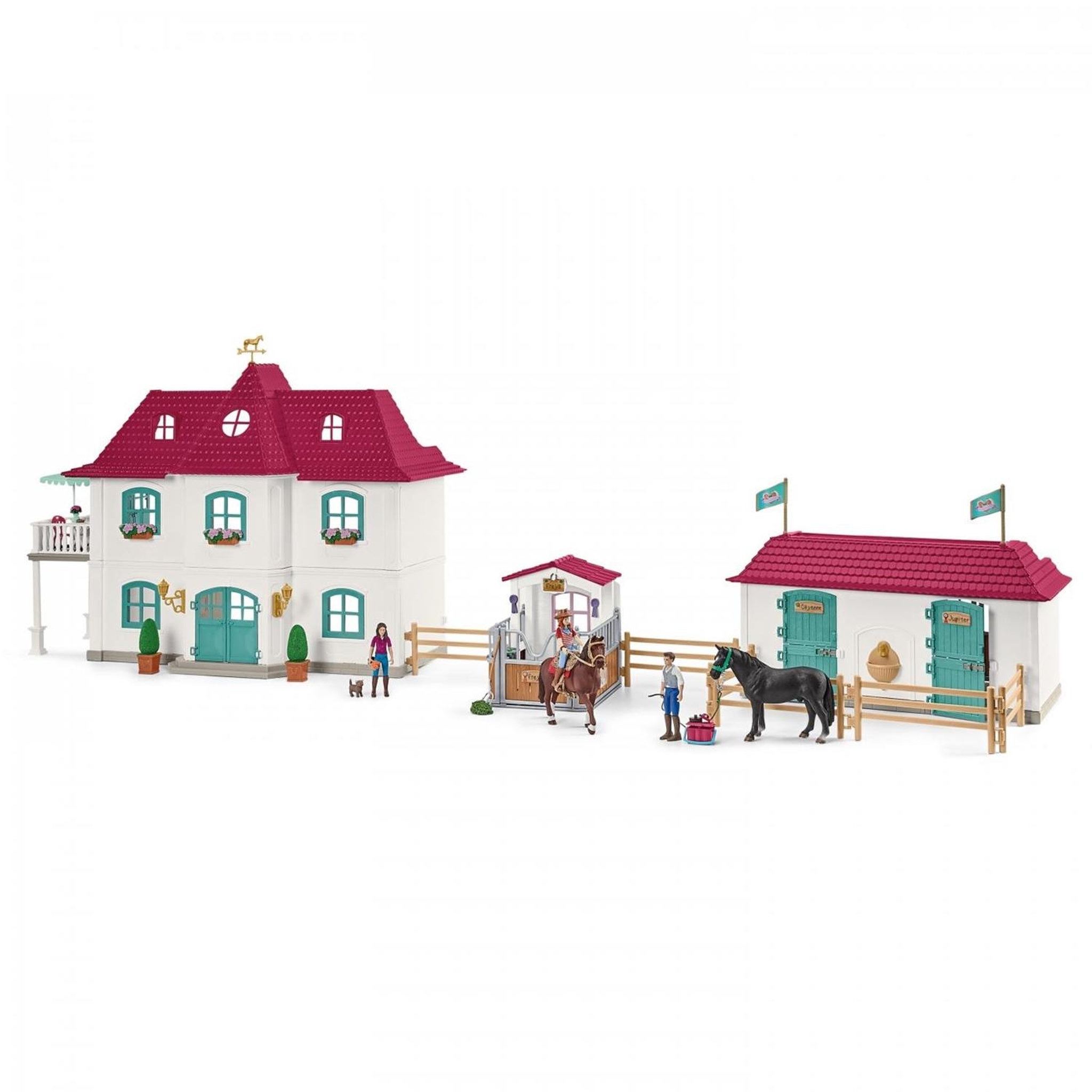 Voir la diapositive 3 : Schleich Horse Club Grand centre équestre Horse Club de Lakeside