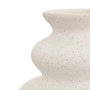Voir la diapositive 2 : ATMOSPHERA Vase en Céramique  Olme  20cm Blanc