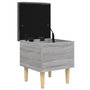 Voir la diapositive 4 : VIDAXL Banc de rangement sonoma gris 42x42x46 cm bois d'ingenierie